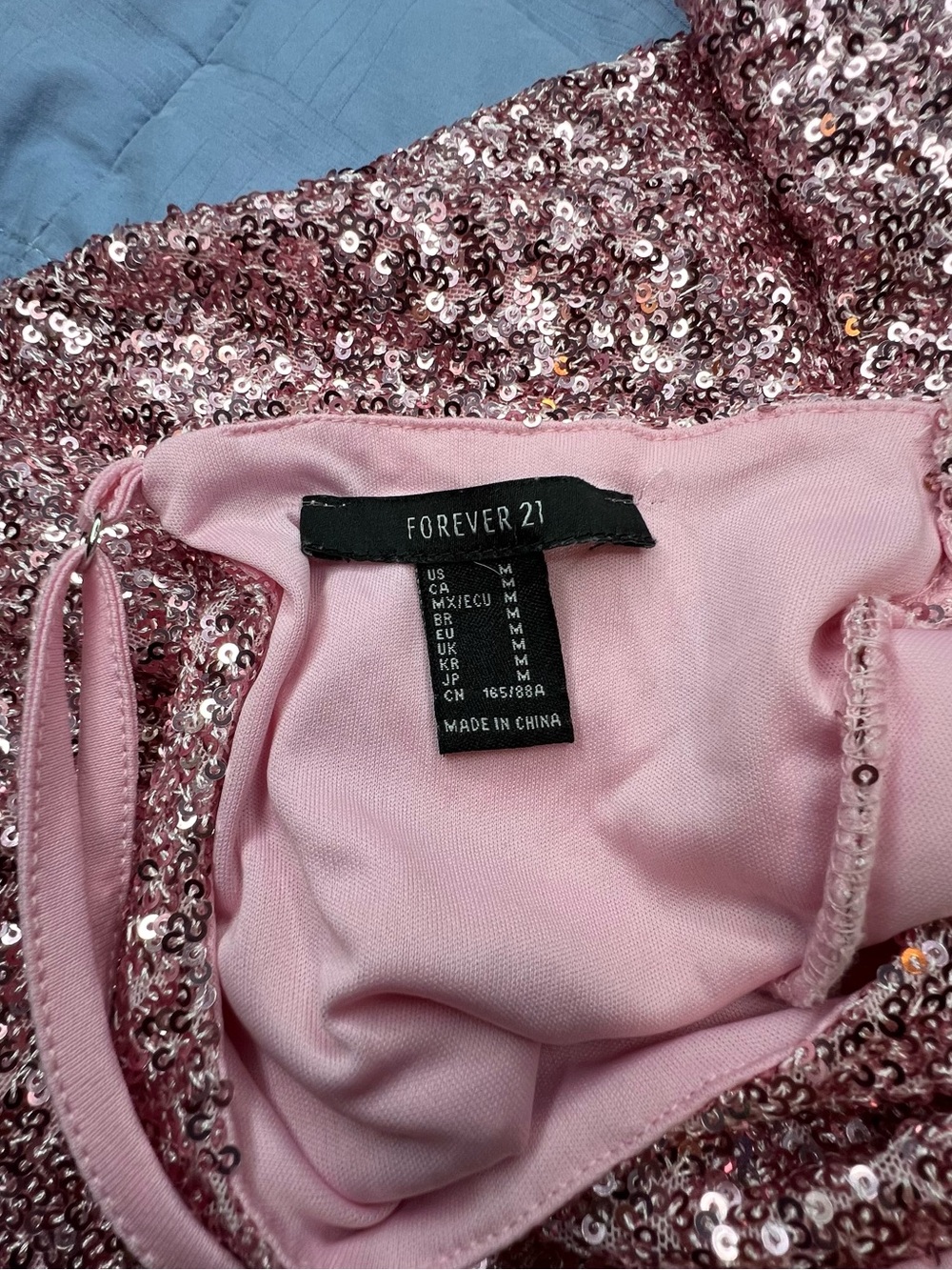 Forever 21 Pink Sequin Mini Dress - Picture 3 of 8